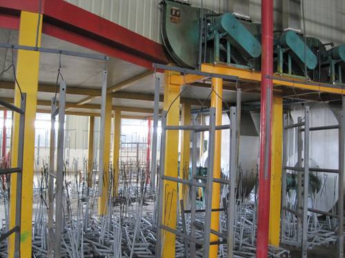 手腳架噴塑自動線 