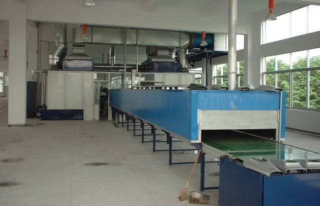 塑料噴漆涂裝生產線