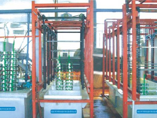 鏈式連續(xù)自動清水生產(chǎn)線