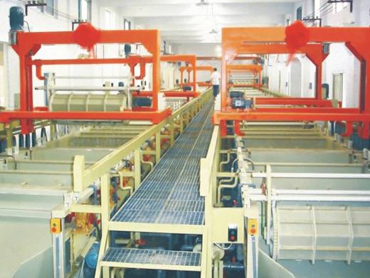 龍門式滾鍍全自動生產線1