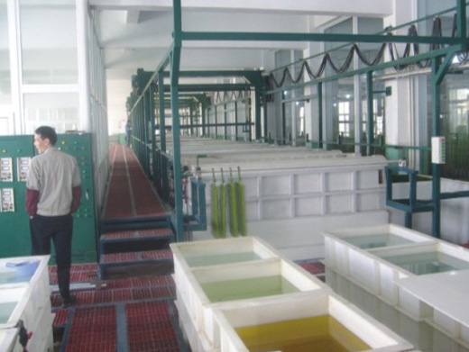 全自動、半自動、手動鋁氧化流水線