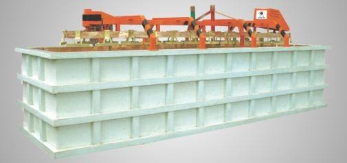 單鍍種環形半自動生產化