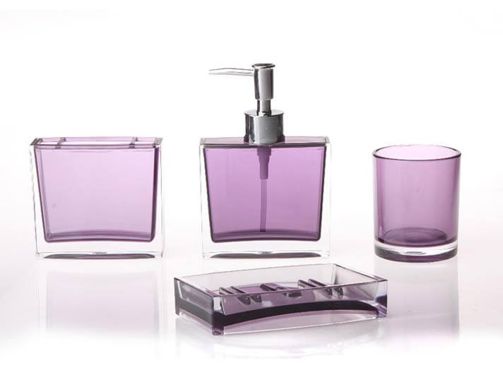 廠家直銷 簡約時尚 浴室用品 四件套 亞克力衛(wèi)浴套裝 禮品批發(fā)