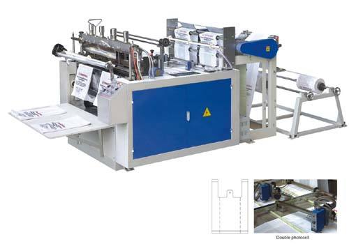 DFR-350×2、450×2電腦熱封熱切制袋機(jī)（雙道）