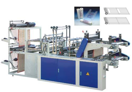 DFB500-800電腦控制高速連卷背心袋制袋機（雙道）