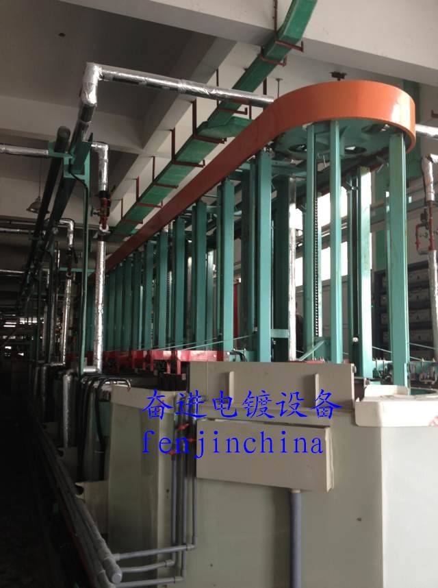垂直升降環(huán)形電鍍自動線009 電鍍設(shè)備