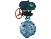 DN型電動傳動法蘭式通風蝶閥