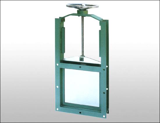 SCF型手動單向平板閘閥（方口）