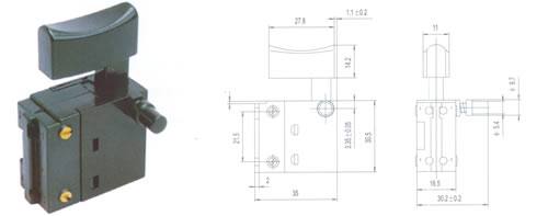 QH06-01按扭開關 電動工具開關