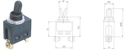 QH19-01倒板開關(guān) 電動工具開關(guān)
