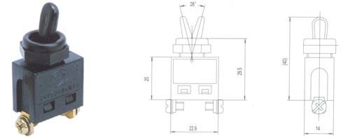 QH19-02倒板開關 電動工具開關