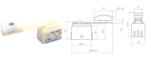 QH26-02推拉開關 電動工具開關