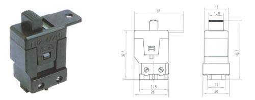 QH27-01推拉開關 電動工具開關