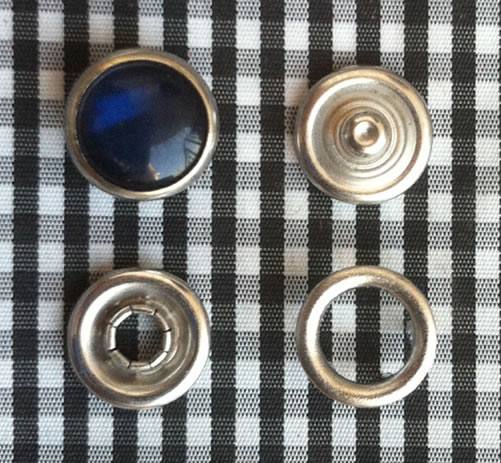 供應銅質(zhì)珠光空心五爪扣，金屬鈕扣，保證品質(zhì)，過檢針五爪鈕扣