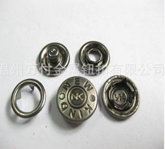 供應(yīng)銅質(zhì)珠光五爪扣，五爪鈕，五爪扣廠家,啪鈕哈衣爬服 寶寶扣