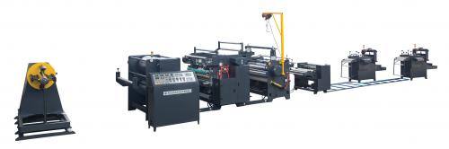 高分子/熱轉(zhuǎn)印吊頂覆膜生產(chǎn)流水線(xiàn)