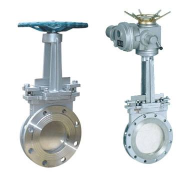 批量批發供應手電動刀閘閥 天藍耐磨手電動刀閘閥