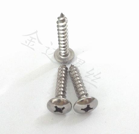 廠家生產(chǎn)供應(yīng)不銹鋼圓頭自攻螺絲平頭自攻螺絲