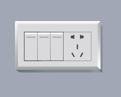 三位開關帶五孔插座