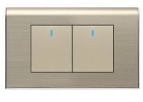 10A250V二位單控點開關