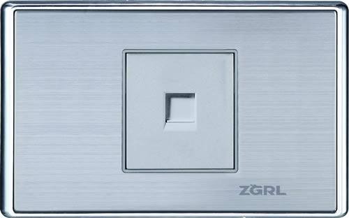 一位電話/電腦插座