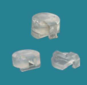 安全扣  BLAK004 25mm雙弧軌窗簾配件