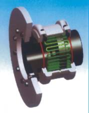 JSP帶制動盤型蛇形彈簧聯軸器