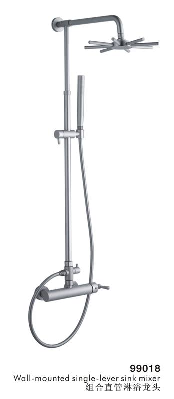 組合直管淋浴龍頭