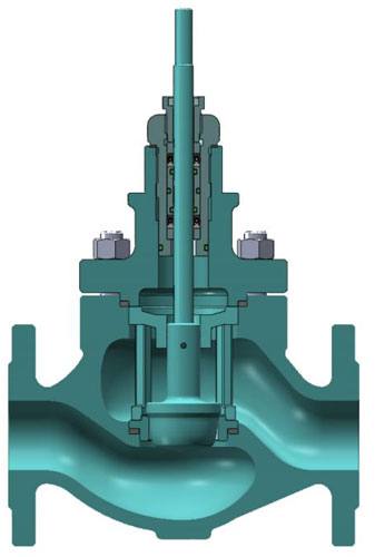 不平衡式單座控制閥
