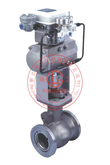 210E氣動偏心角行程調節閥