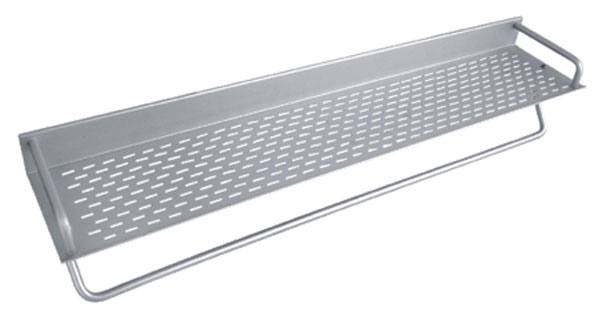 單層置物架帶桿