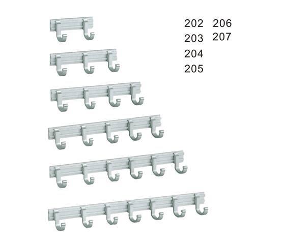 202,203,204,205,206,207 扶手、衣鉤、活動桿