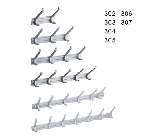302,303,304,305,306,307 扶手、衣鉤、活動桿