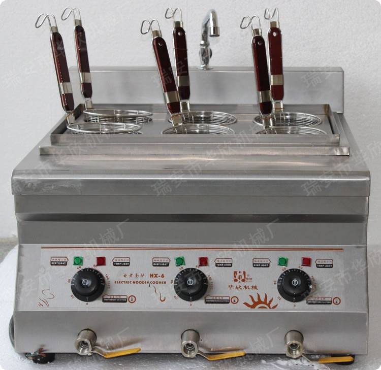 臺式六頭電熱煮面爐，商用電熱煮面爐 煮面機(jī) 麻辣燙機(jī)