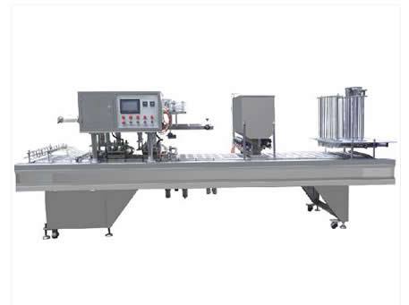 自動杯狀灌裝封口機