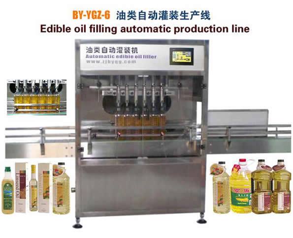 BY-SYY-4A系列油類灌裝線