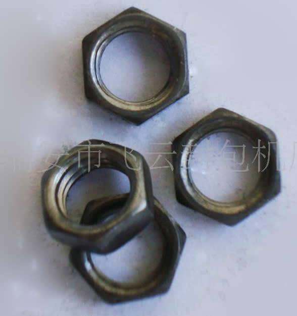 供應非標M6*0.75*8*3六角螺母