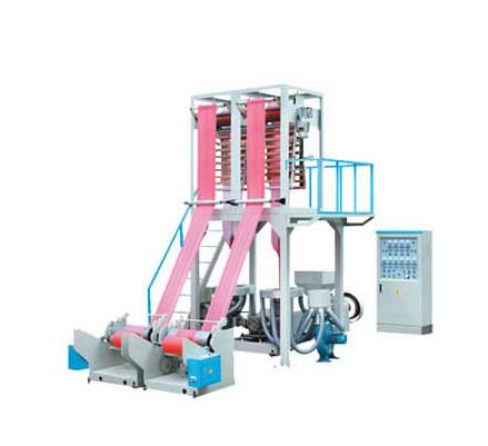 雙模頭吹膜機，塑料吹膜機