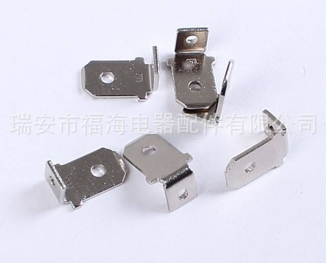 溫控器250銅彎插片90度配件