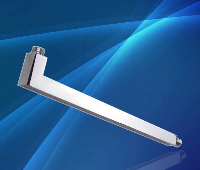 全銅加厚 花灑支架/暗裝入墻淋浴桿/七字管/頂噴花灑彎管/花灑臂