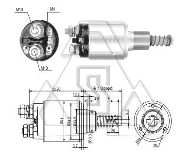 起動機電磁開關(guān) 0-331-402-021