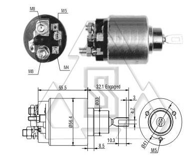 起動(dòng)機(jī)電磁開(kāi)關(guān)0-331-303-530