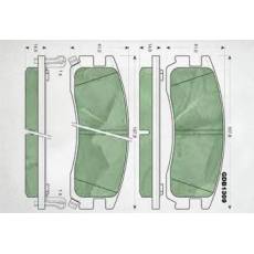 HD-PON508剎車(chē)片