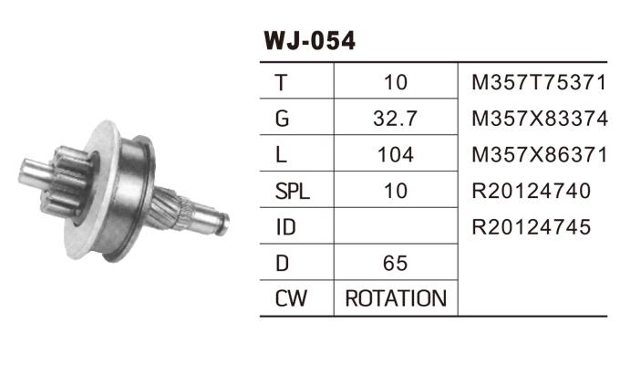 WJ-054三菱馬達齒輪