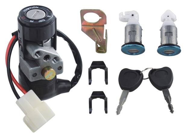 G01-A 公主摩托車 電動車套鎖