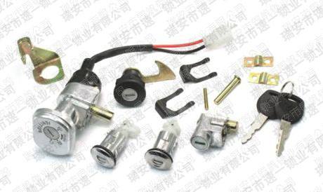 SY-003 冠軍五鎖 電動車鎖 電動車套鎖