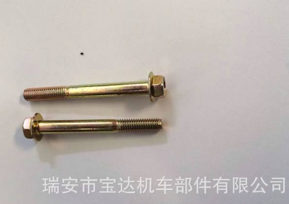 不銹鋼、普通鋼法蘭面螺絲 訂制鍍鋅法蘭面螺絲