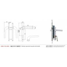 XSM-YB-6503平開門鎖把