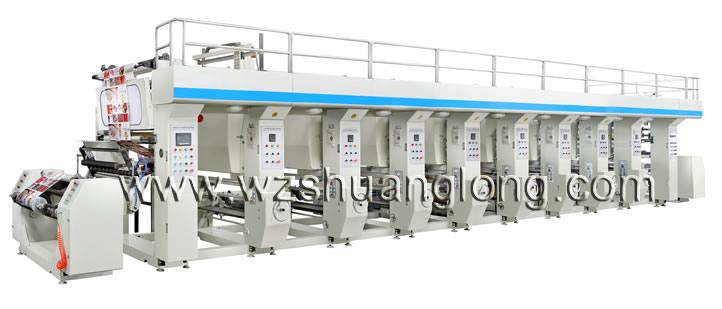 SLAY-D 七電機電腦套色凹版印刷機