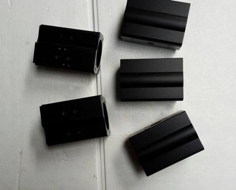 氣動缸體電解黑色氧化